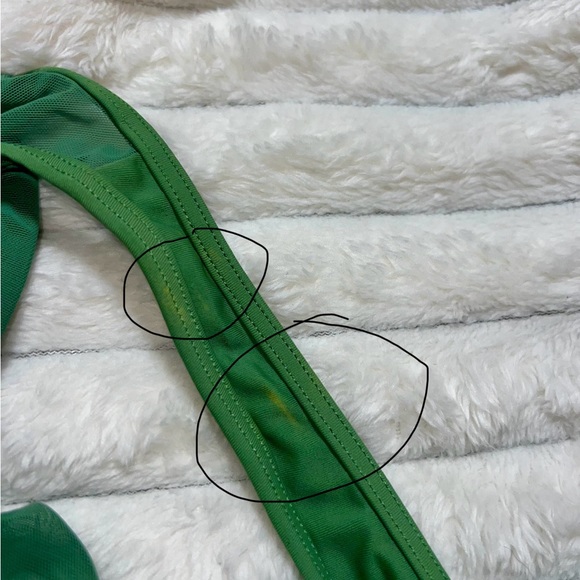 Green AERIE Bikini Swimsuit - Picture 7 of 7